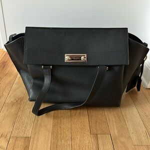 Henri bendel black satchel